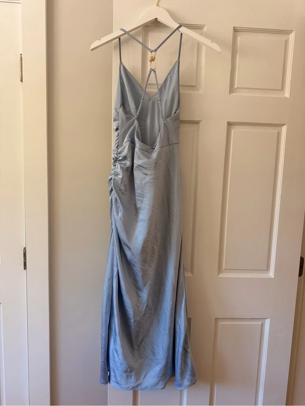 Abercrombie & Fitch Open-Back Hardware Maxi Dress